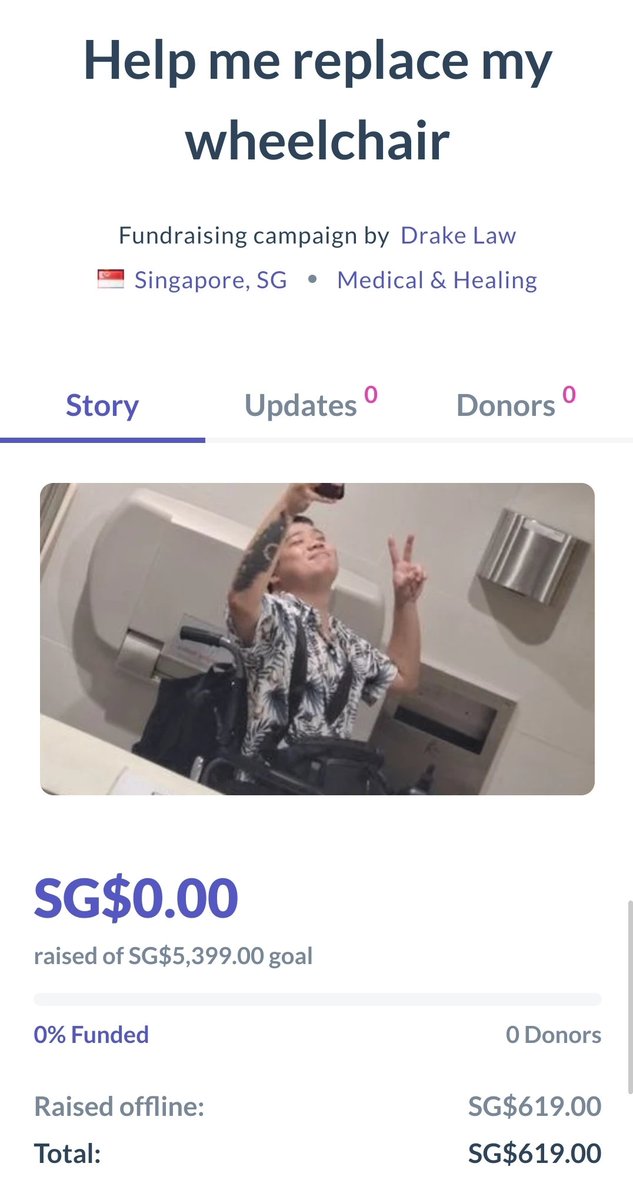 carbohydrakes's tweet photo. Hello! My wheelchair broke and I need help getting a new one. Please help and share if you can! Thank you 💚 https://t.co/ckvK44l5Ey https://t.co/LATTnPmzWk