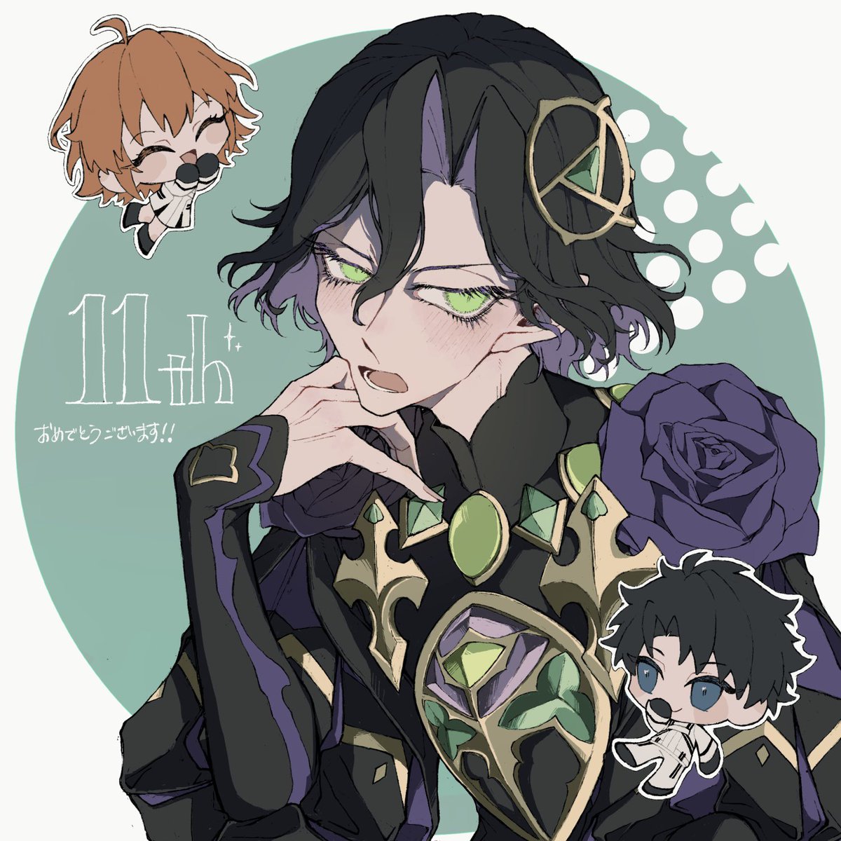 dog2_cat1's tweet photo. #FGO11周年メッセージ

おめでとうございます！！ https://t.co/HR0oHSgqPn