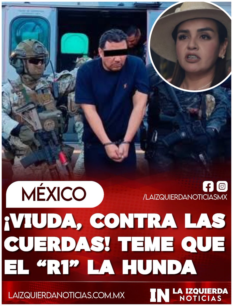 IzqNoticiasMx's tweet photo. ¡TIEMBLA! Grecia Quiroz, la misma que se negó dos veces a entregar el celular de Carlos Manzo para entorpecer la investigación de su asesinato, ahora exige estar presente en la audiencia de R1. Sabe que si el huachicolero suelta la sopa, ella quedará embarrada. Ya siente pasos en la azotea.