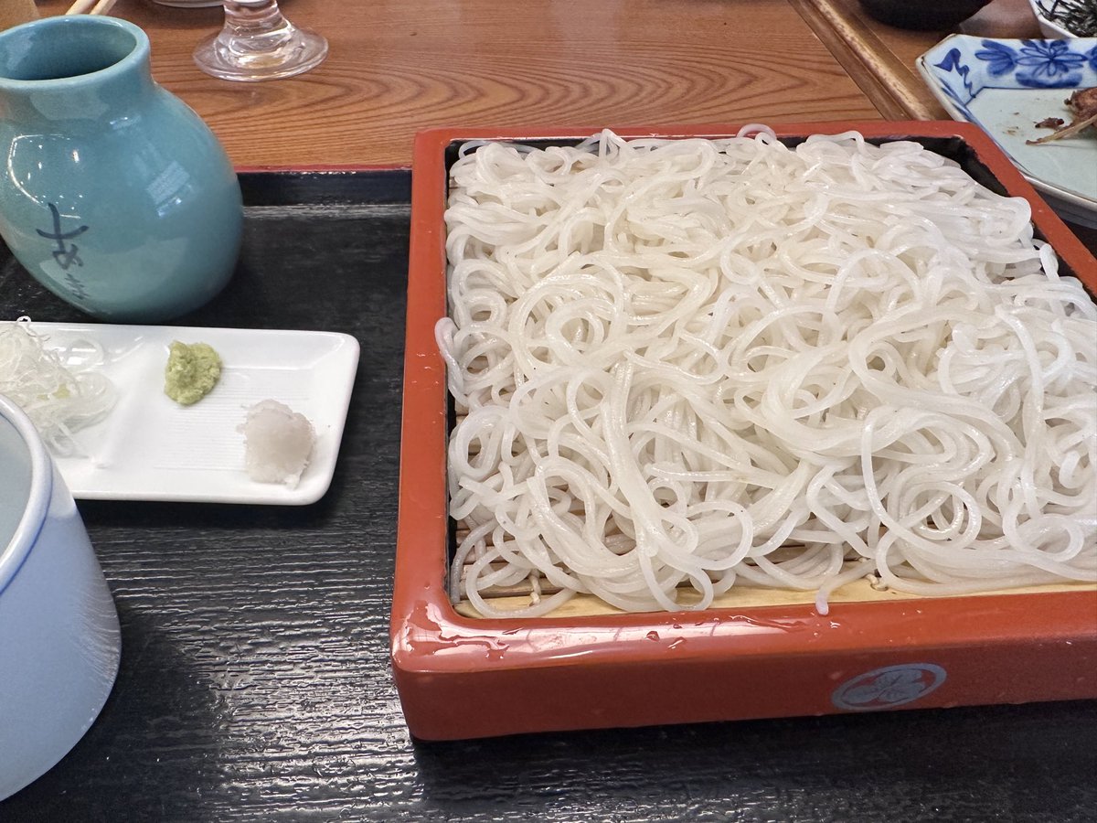 takoh_'s tweet photo. 更科そばの本家！

純白さと喉越し、最高でした https://t.co/0mIyYjR6up