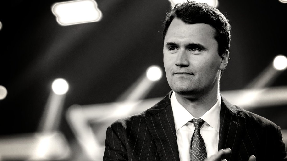 OldeWorldOrder's tweet photo. CHARLIE KIRK: "I am far more interested in what God wants from me than what I want from God." https://t.co/ey35QvCynj