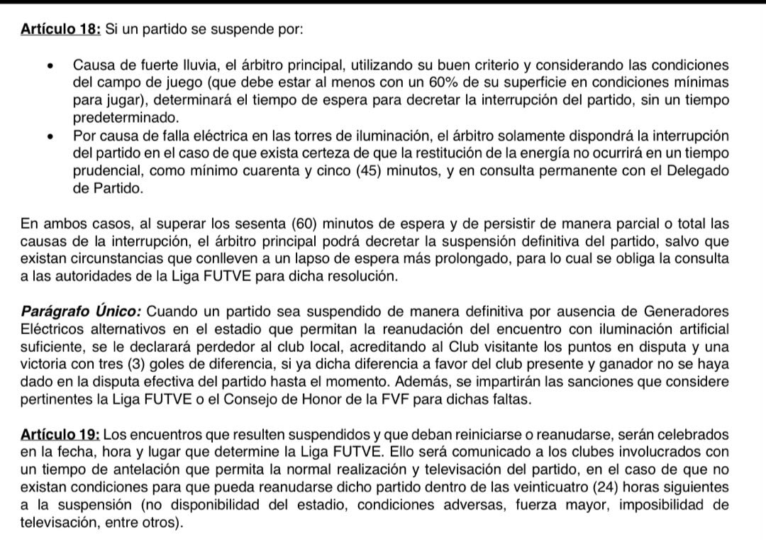 ManoloDavilaS's tweet photo. El DvoTachira lo ampara el reglamento, el Aurinegro cumplió el tiempo que indica la normativa. 

¿Qué más espera? 

DvoTachira debe priorizar en su logística y planificación. 

Y el equipo local pagar la sanción y la multa correspondiente. https://t.co/OV0EcdhJBb
