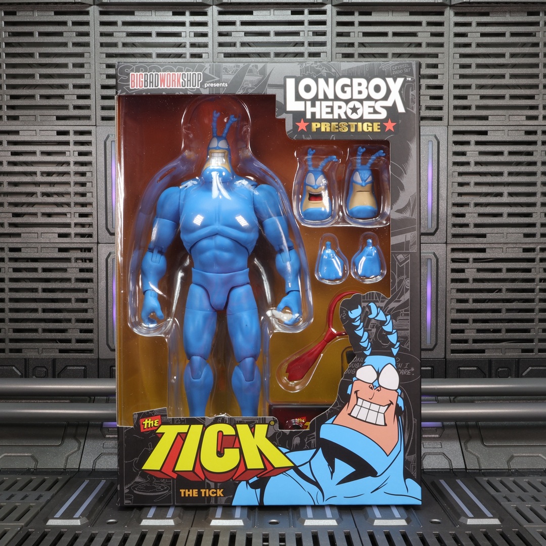 MCUcollector24's tweet photo. Big Bad Workshop presents Longbox Heroes Prestige
01 THE TICK
Big Bad Toy Store Exclusive
In Stock at @bigbadtoystore!
https://t.co/4Lwf3K1n0q
.
@bigbadworkshop #BigBadWorkshop #TheTick #BBTS #BigBadToyStore https://t.co/nh6BjVIc8c https://t.co/Qed6RRiReY