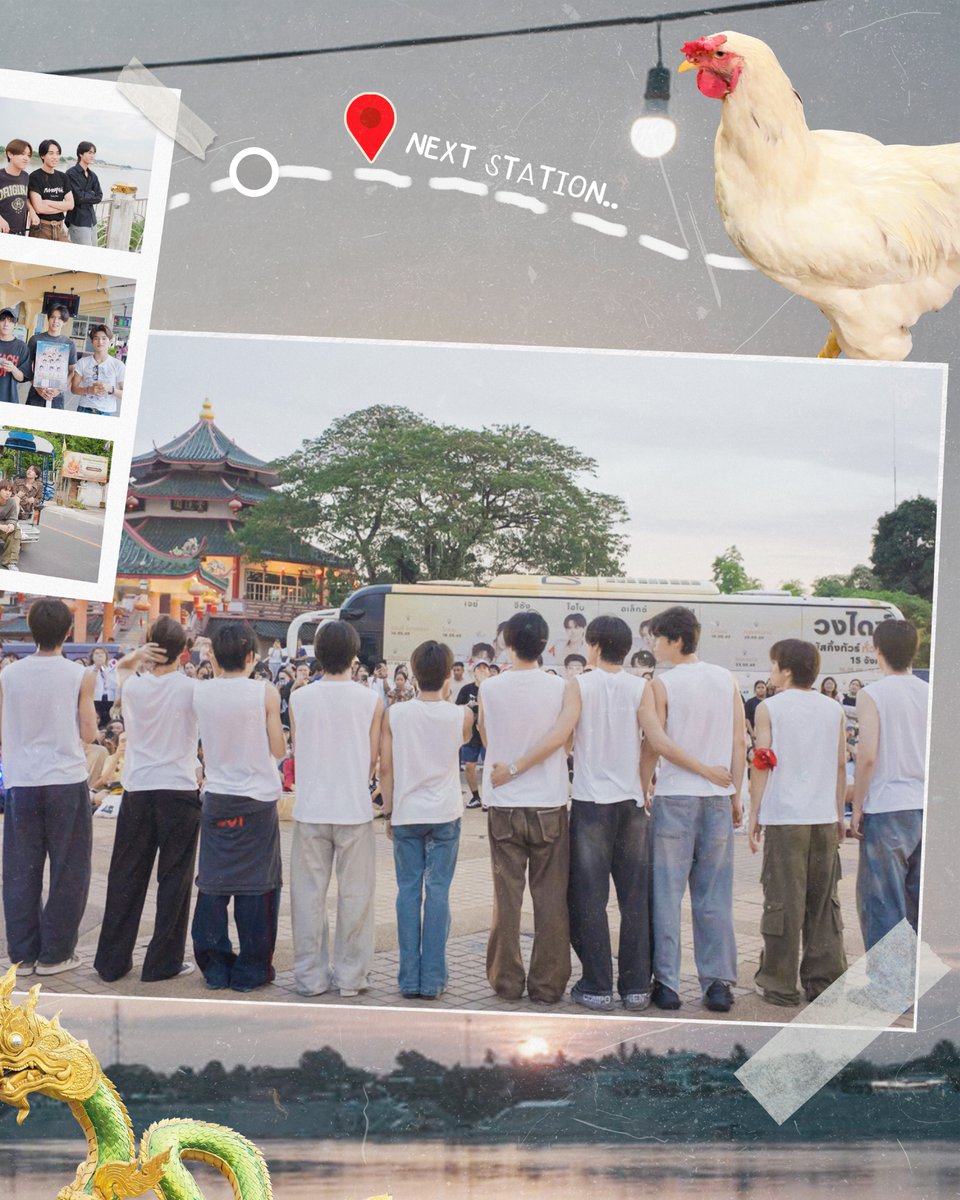 DICE_SONRAY's tweet photo. 15 จังหวัด 15 ความทรงจำ #06 | หนองคาย

#DICEบัสกิ้งทัวร์ทั่วไทย #DICEบัสกิ้งหนองคาย

จั๊นร้ากหนองคาย ขอบคุณหนองคายที่ต้อนรับพวกเราอย่าง “อบอุ่น” นะคับ ไว้เจอกันอีกน้า ᵕ̈ - จีซัง

ตลอดทั้งวันเต็มไปด้วยรอยยิ้มและความสนุก ตั้งแต่ได้นั่งรถสกายแลปชวนทุกคนทั่วเมือง จนได้มาเจอกับทุกคนที่ #DICEบัสกิ้งหนองคาย 🤍 ขอบคุณทุกเสียงเชียร์และการต้อนรับที่อบอุ่น รวมถึงช่วงเวลาสวย ๆ ที่ลานพญานาคกับวิวพระอาทิตย์ตกริมโขง ที่ทำให้หนองคายกลายเป็นอีกหนึ่งความทรงจำดี ๆ ของพวกเรา

แล้วมาเจอกันต่อใน #DICETHAILANDTOUR_TheEntertainer นะครับ
🎟️ กดบัตรได้แล้วตอนนี้!! ทาง COUNTER SERVICE และ https://t.co/IS33tlFP0n

#DICE_SONRAY 
#SONRAYMUSIC