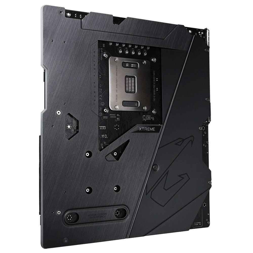 Progamerpc_MX's tweet photo. 💧🔥 Antes del RGB infinito y del PCIe 5.0, existían placas que ya hacían historia.

La AORUS X299X XTREME WATERFORCE llegó con refrigeración líquida integrada, soporte para Intel Core X-Series, 10GbE y un diseño pensado para overclockers extremos. https://t.co/STWGYnJ9VW