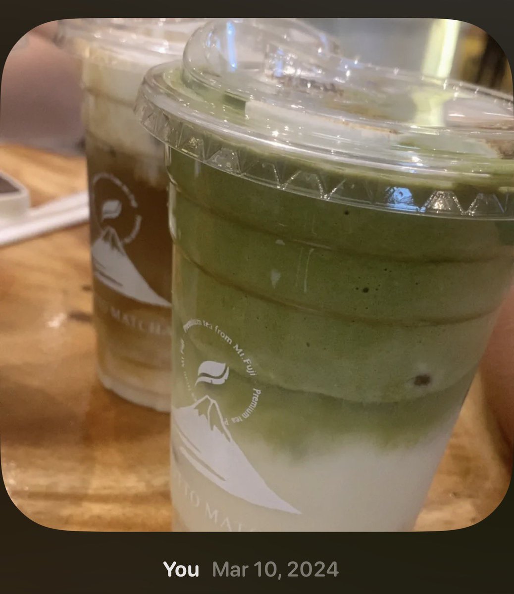 alsonnn___'s tweet photo. chotto matcha
marshmallow cloudy matcha

actually di ko na maalala yung lasa neto pero feel ko nagustuhan ko sya kasi dalawang beses ko sya inorder HAHA try ko ulit sumtym https://t.co/7azh4Qsniy