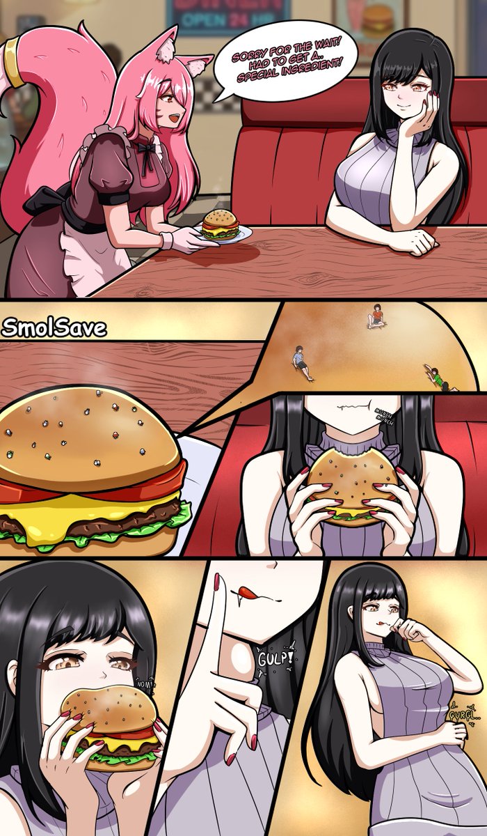 SmolSave's tweet photo. Perfectly nothing burger with absolutely nothing strange on it~! https://t.co/mWLdpNmmNj
