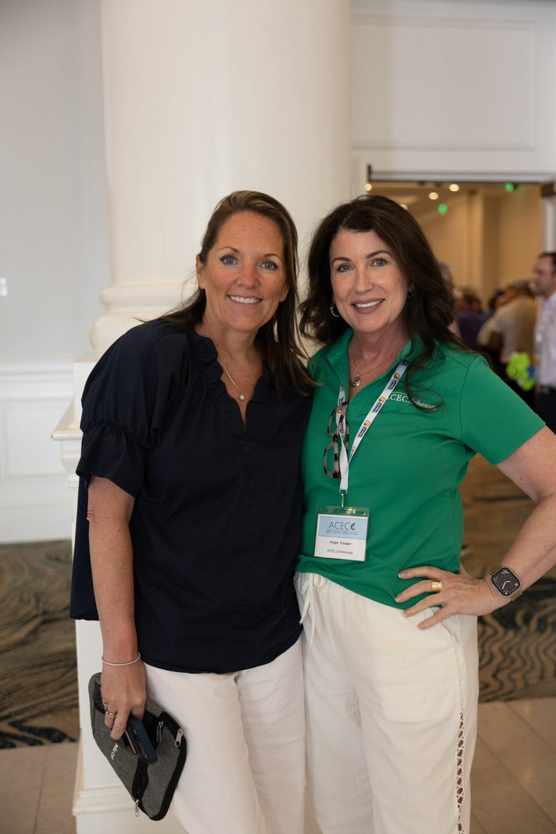 ACECArkansas's tweet photo. Day 3 of the Deep South Conference wrapped up with great conversations & valuable insights! 👏 Members heard from Jessie Jones, Chief Engineer at ARDOT, we were proud to be apart of Arkansas engineering well represented.
#ACECArkansas #DeepSouthConference #ARDOT https://t.co/fBLq9sLayO