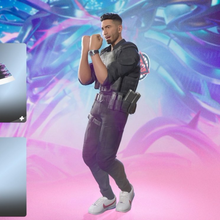 NorrsFortnite's tweet photo. cada emote que hago con Punisher se siente como algo ilegal que no debería estar viendo bro is NOT that happy 🗣️🗣️🗣️ https://t.co/OnQ7yIjAqM