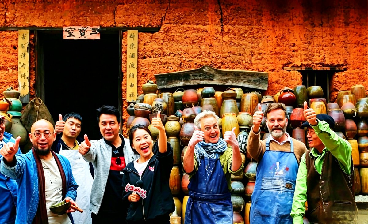 haijunlihjl's tweet photo. Drawn by the charm of porcelain, international artists settle in Jingdezhen, China. They are the "Foreign Jingdezhen Drifters".
被陶瓷魅力吸引,各国艺术家扎根中国景德镇,他们就是“洋景漂”。
#JingdezhenCeramics #GlobalArtists #ChinaCulture https://t.co/teOlmx1CJV