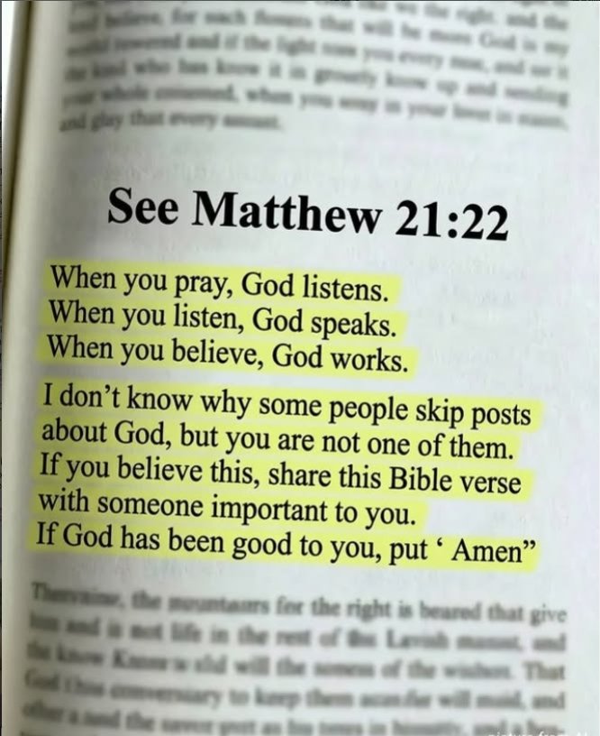 christ_the_son's tweet photo. When you Pray, God listens. https://t.co/HHhitnMeAG