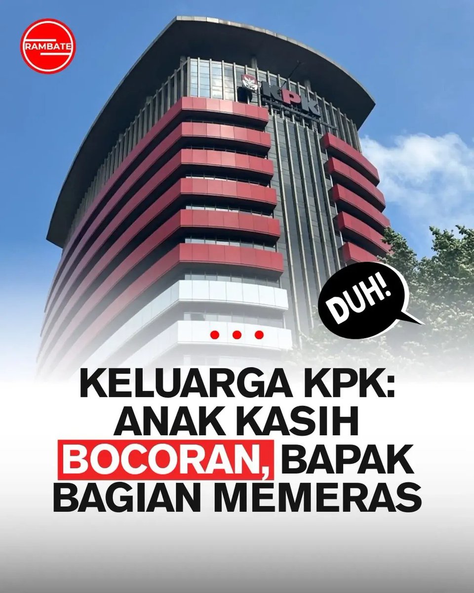 DS_yantie's tweet photo. KELUARGA MAKELAR KASUS 

Staf administrasi KPK (Iptu Setya Budi) resmi ditetapkan jadi tersangka karena bocorkan dokumen rahasia penyidikan perkara ke ayahnya sendiri (Lilik Budi)
Dokumen rahasia negara itu dipakai sang ayah untuk memeras bupati Pemalang.

Akal bulus sang ayah melakukan pemerasan 

✅ Flexing punya jalur dalam 
Menemui bupati Pemalang sambil menunjukkan dokumen administrasi resmi KPK 

✅ Jual jasa pengkondisian 
Memgimingi korban bahwa kasusnya bisa di urus karena sang anak orang dalam 

✅ Ujung ujungnya duit 
Menjadikan status hukum target OTT sebagai senjata uang peras pribadi