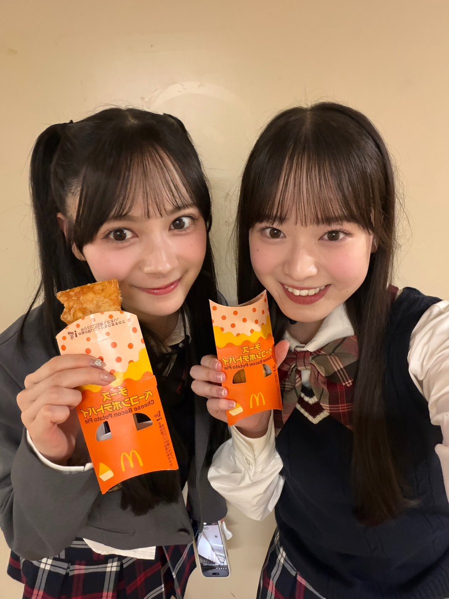 Saki_kondo0223's tweet photo. #スクプロ でチーズベーコンポテトパイ食べましたー！

やっぱり何回食べても美味しいっ！！🫶
口の中が幸せでした✨ https://t.co/Yv8kXHjdvy
