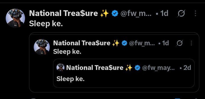 fw_mayorr's tweet photo. Sleep ke. https://t.co/nSBANGSFxv