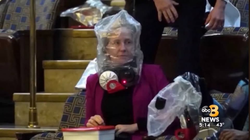 TonyDee822's tweet photo. @coastdeacon @DefiantLs You mean the one who nearly suffocated herself when she put a plastic bag over her head to protect herself from the COVID virus?

@GovernorVA eff’ed up badly by caving to the Far-Left with her authoritarian illegal redistricting power grab, all to kiss @hakeemjeffries fat ass. https://t.co/IsK4MCyNto