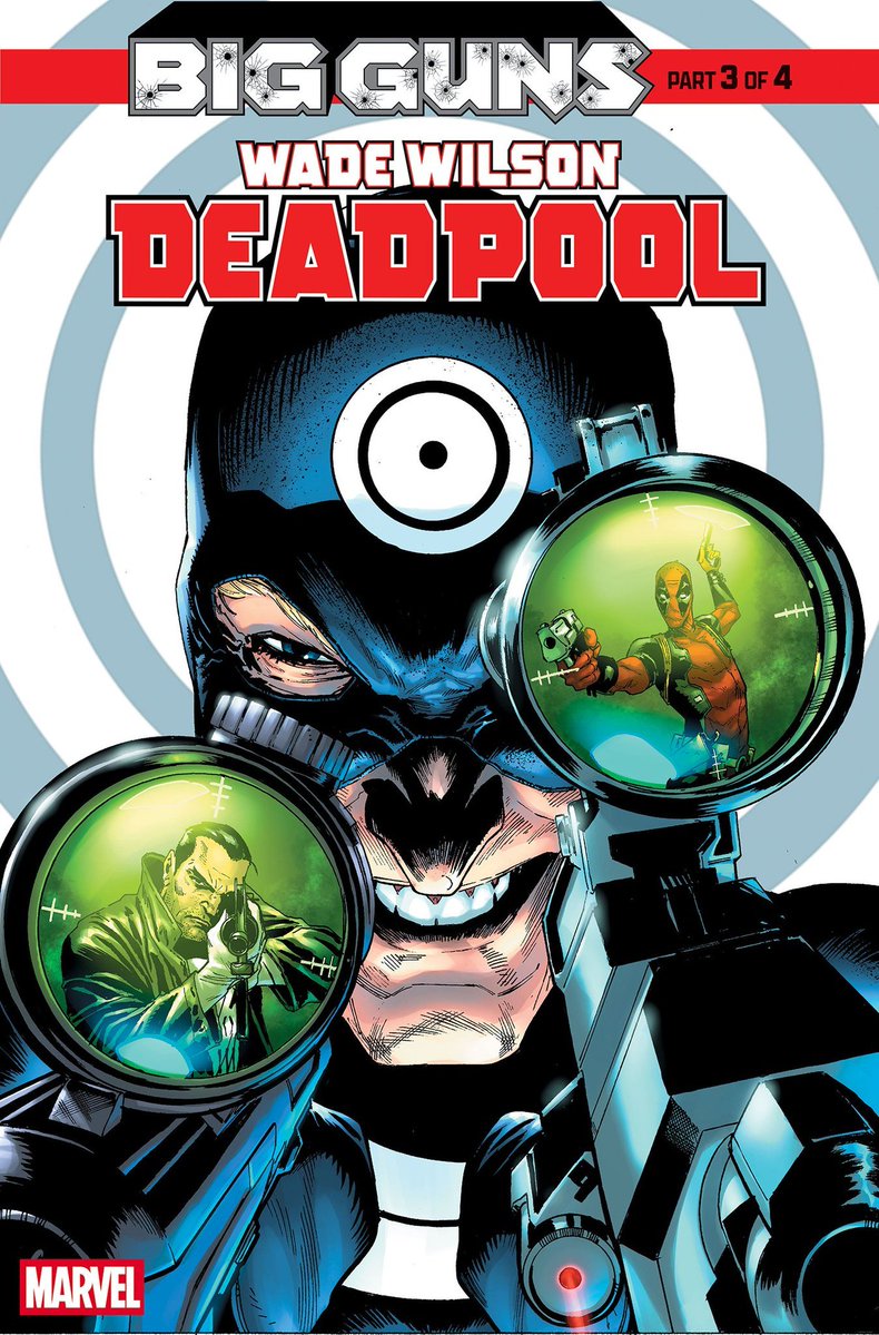 acervodeadpool's tweet photo. Novas imagens da capa da edição #9 do Crossover “Big Guns” de Deadpool e Justiceiro https://t.co/jiI4gG0B3z