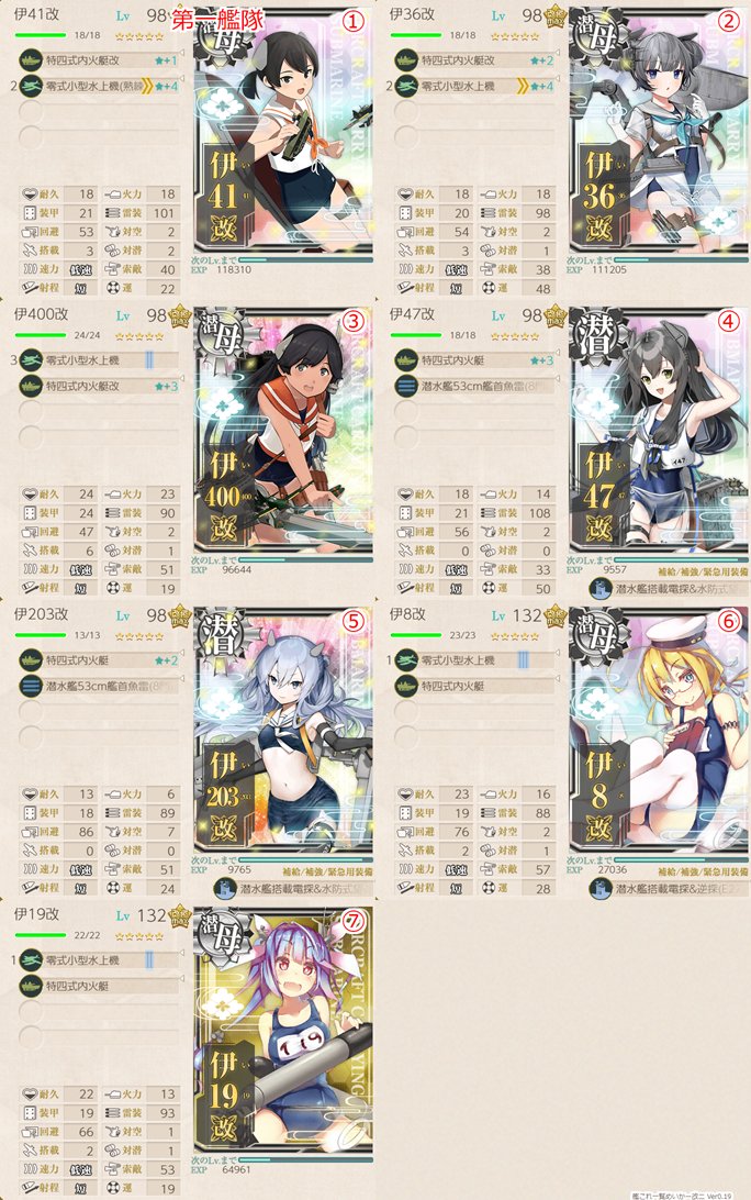 uoryuu's tweet photo. 艦これ
夏イベＥ３－３甲クリア！
基地航空隊は半径7以上の陸攻×4
一つはＳ、もう一つはＸボス
残りは防空
道中なし、決戦はラスダンのみあり

一度だけ大破撤退があった
特攻付き装備が揃っていたので楽勝でした https://t.co/IuMhOAIJpe