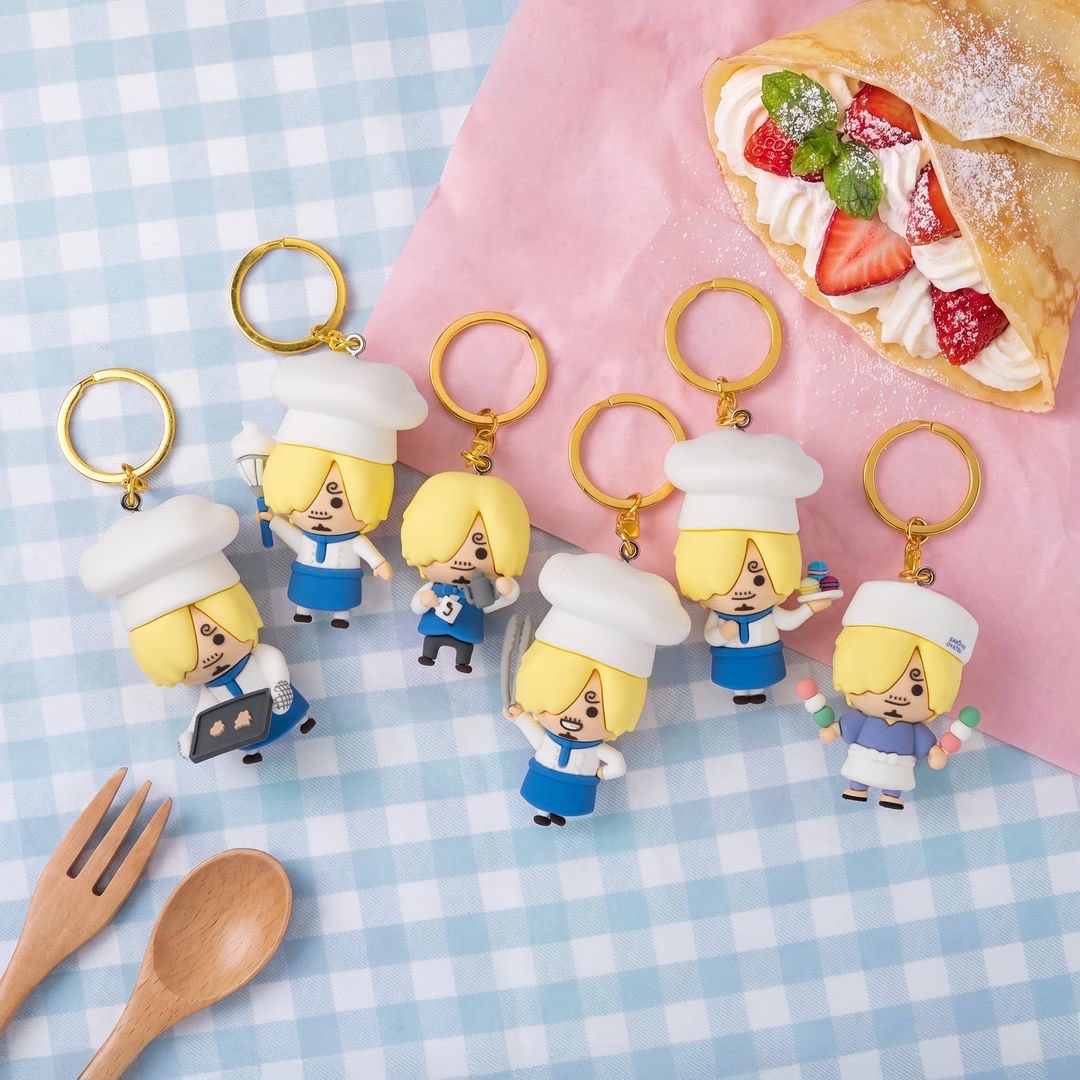 OPMerchandise's tweet photo. Here’s look at Sanji no Oyatsu 3D Keychains.

There will be additional new merchandise for the Sanji no Oyatsu series.

More info to come.

#OnePiece https://t.co/q6josQr0cK