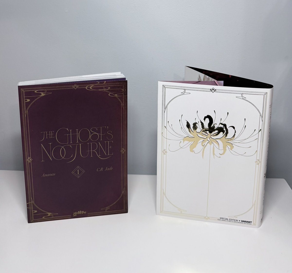 biiinghe's tweet photo. jundo’s special edition of the ghost’s nocturne is truly magnificent. im so grateful i was able to get my hands on it 🥹

#귀야곡 #TheGhostsNocturne https://t.co/FmQIHN4cVG