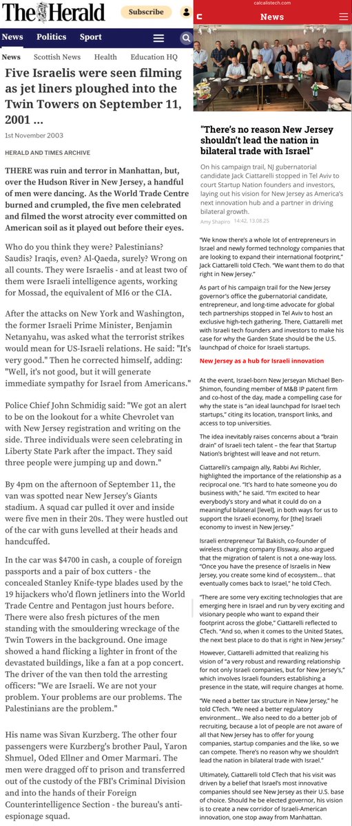 Modmother's tweet photo. @GlobeEyeNews 🤔Is Netanyahu using this new manufactured migrant crisis between #Spain and Morocco to avoid ICC arrest by absolving him of culpability for September 11th and blaming Moroccans for 9/11 despite the New Jersey Dancing Israelis detained &amp; deported for Mossad-linked involvement? https://t.co/lbyfQilgCL