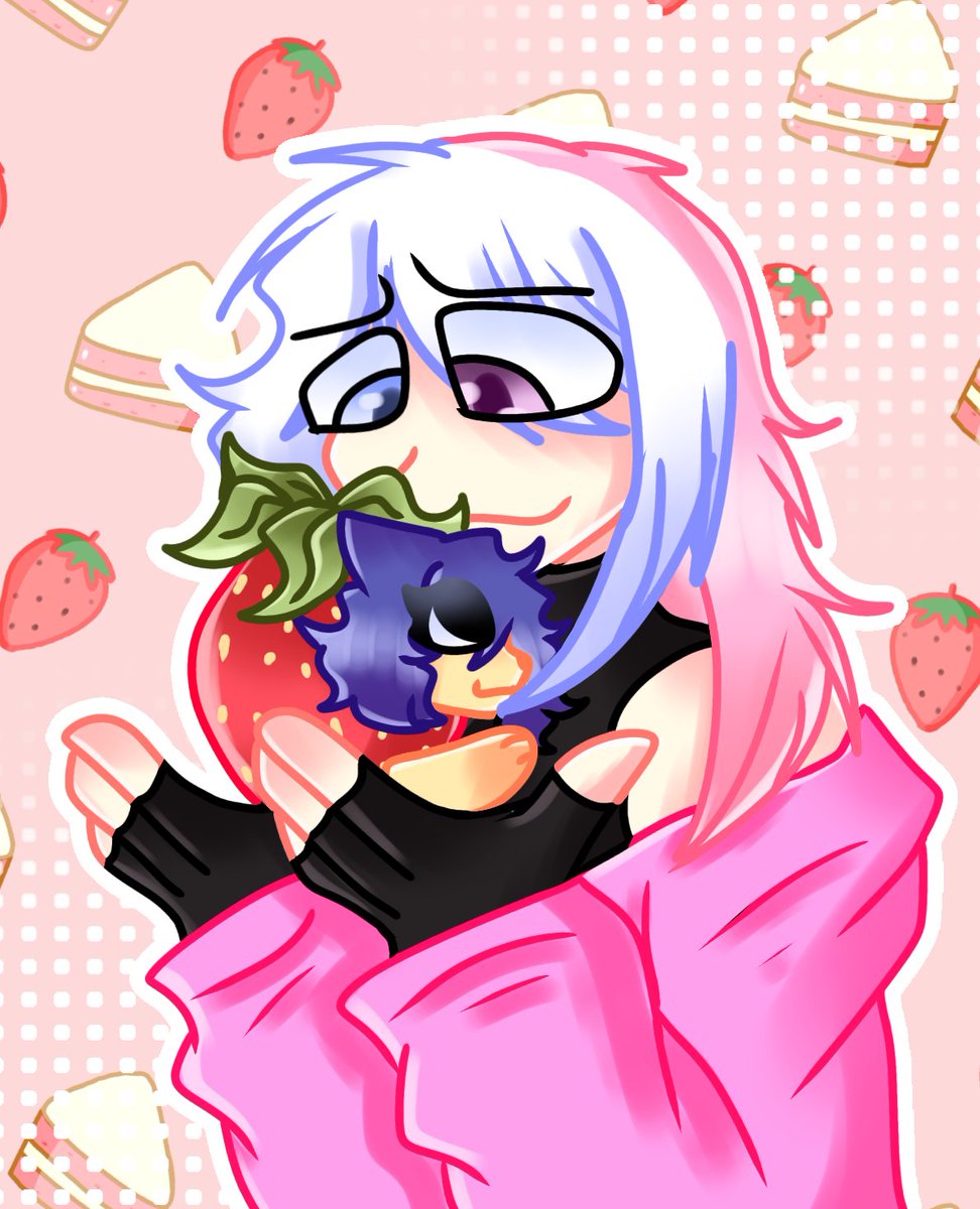 PoniAylu's tweet photo. Otro dibujito Pero está vez con la Pøny fresita :3 @SickFresha  #cute #furry #art #digitalart https://t.co/DmMmJpIN6i