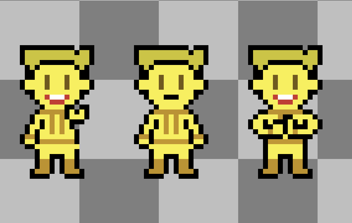 tacopizzacats's tweet photo. #6, got to work on some animation today so I'm pretty hype about that! For now take a look at some more poses :)

#gamedev #indiegame #indiedev #pixelart #bigheart https://t.co/LVBAes3tCH