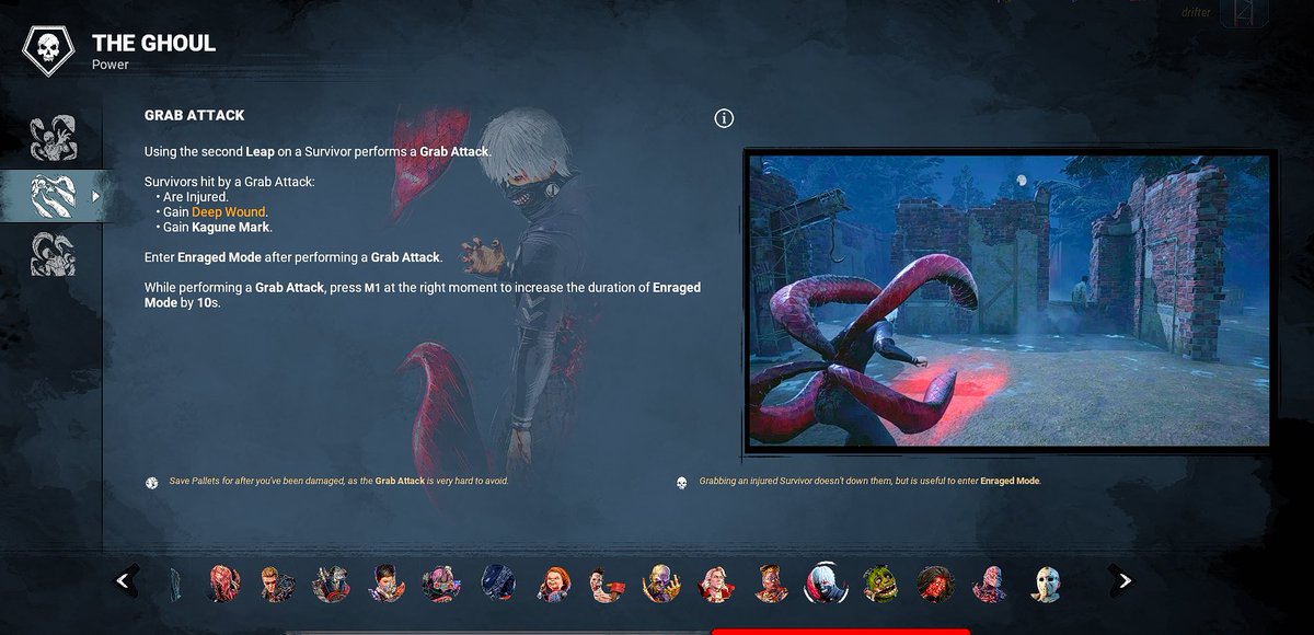 F1ctionisntreal's tweet photo. This guide is actually solid, although I don’t understand the “missing your kagune leap has a nasty cooldown” part (also I find it really funny the visual demonstrations are at a TnL wall iykyk) https://t.co/I802cGpaBj