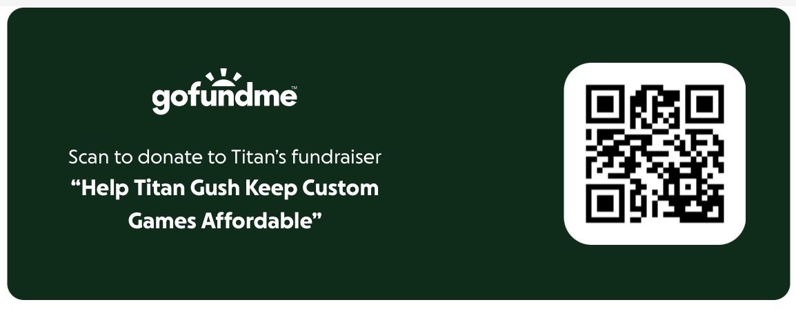 TitanGush's tweet photo. Please help our cause. Help us make more affordable custom and (sometimes) educational games by donating to our GoFund Me and follow us on X. Also a little side note Help Us Be Better Than Button Shy! #games #help  #videogames #titangush #fyp https://t.co/KwXSJoP0rn