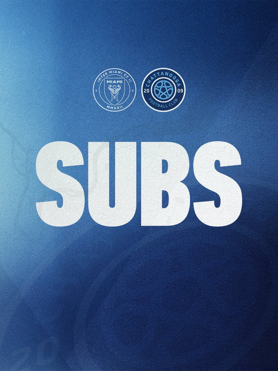 ChattanoogaFC's tweet photo. 55' | Chattanooga FC substitutions 🔵

➡️ Nathan Koehler, Isaiah Jones
⬅️ Mattias Hanchard, Luke Husakiwsky

MIA 0-1 CFC https://t.co/E80Xj3r32U