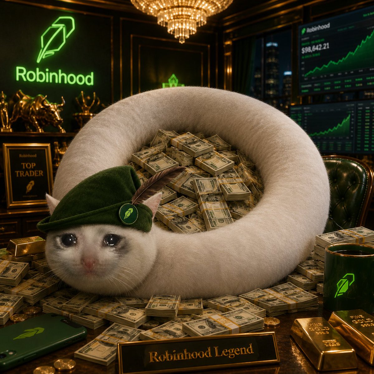 CryingCat__RH's tweet photo. The Crywheel continues

Another 3 ETH back into $CASHCAT

https://t.co/bvhfGCSRUf https://t.co/HAkZFV111G