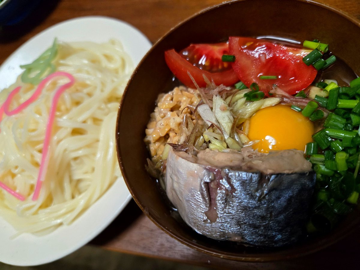 relaxwaha's tweet photo. おはようございます。

今朝は【冷やしひっぱりうどん風】
うんま～(ﾟ∀ﾟ 三 ﾟ∀ﾟ)★☆
こりゃ栄養満点だ。
さっ8月スタートいたしましたよ。
今月も体調崩さず頑張りマッス。
あ！今月も特別コースありまーす。

本日
15:00～30分・17:45～45分
※各1名様空き有ります。 https://t.co/3jyEInkocP