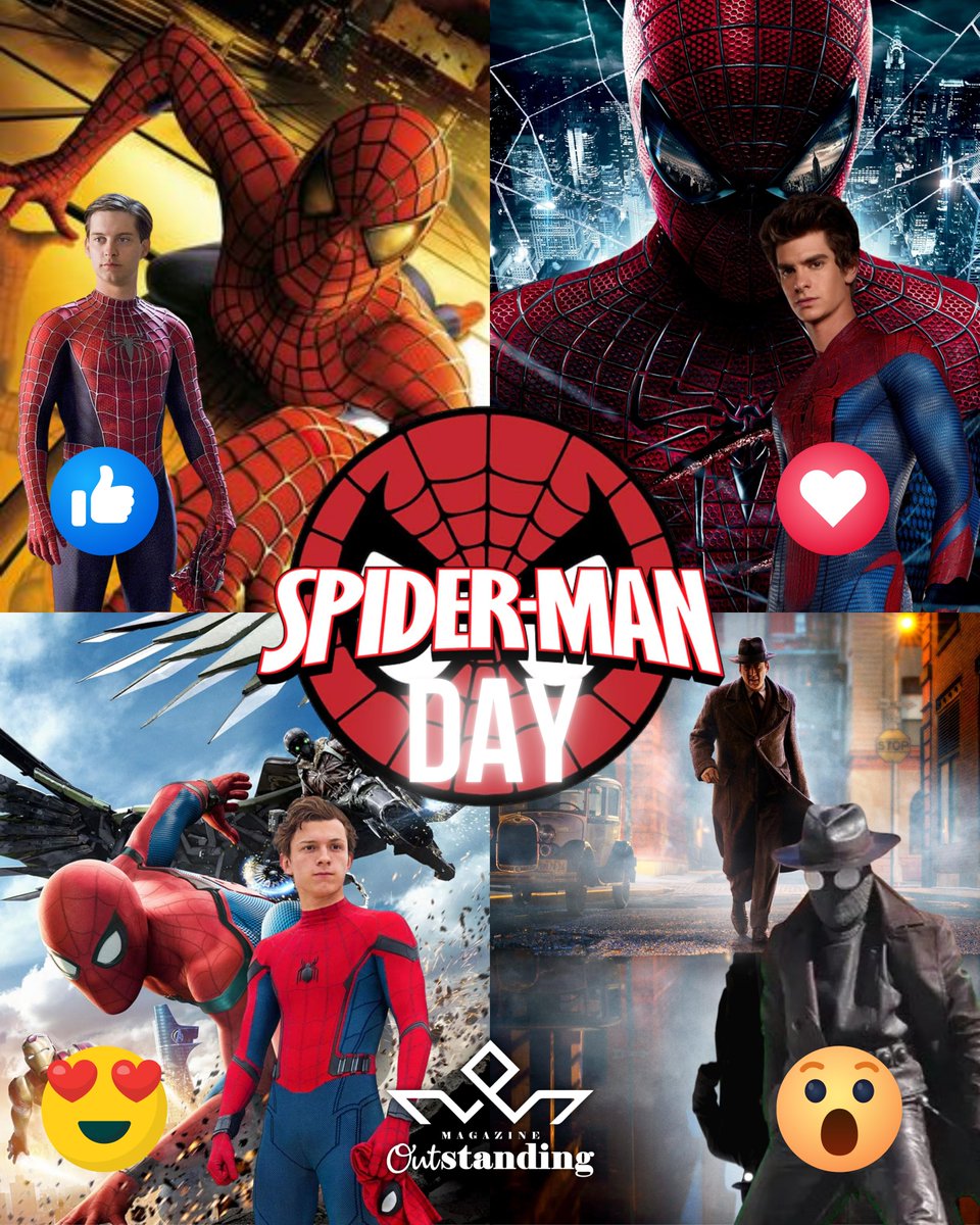 Outstandingmx's tweet photo. 🕷️ #Outstanders, celebramos el #SpiderManDay
🕸️ ¿Quién es tu Spider-Man live action favorito?
Tobey Maguire
Andrew Garfield
Tom Holland
Nicolas Cage
#OutstandingPregunta #DíaDeSpiderMan #SpiderManDay #Marvel #MultiversoArácnido #TobeyVsAndrewVsTom #ComunidadFreaky #SpiderFans https://t.co/X1wOVqvGBb