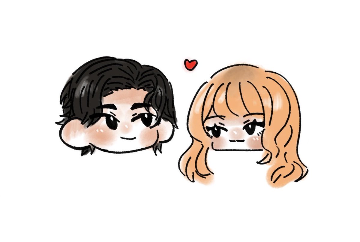YAMNR_D's tweet photo. 娘に描いてもろた２
推し夫婦💃🏼MKさんとかなえちゃん https://t.co/kz7KnjPDLx