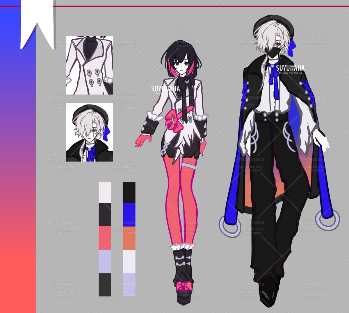 suyumep's tweet photo. alternate outfits (2) before i go to bed #zzzoc https://t.co/dnJXVNEw9m
