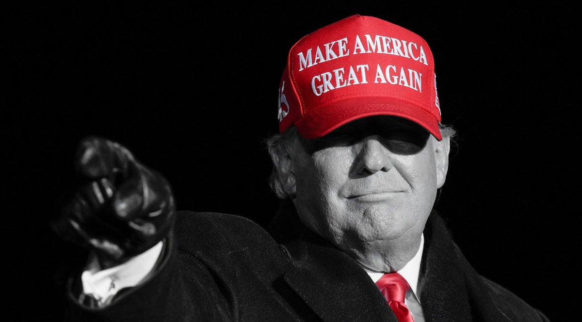 OldeWorldOrder's tweet photo. TRUMP: "In the end, we will win." https://t.co/yc0N2gdw8X