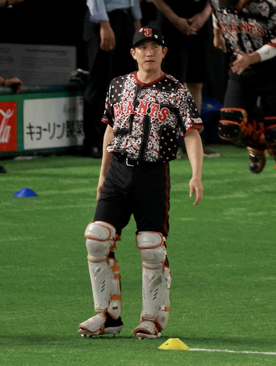 kumakumakuma_18's tweet photo. JORDAN×SEIJI ❤️🖤

#小林誠司

📷2026.7.31 東京ドーム https://t.co/js6QOma61E