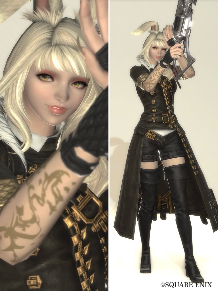 Abyss_swanson's tweet photo. 今日も元気にいってらっしゃい

#おはウサ #FF14 https://t.co/sXWhUaSB4w