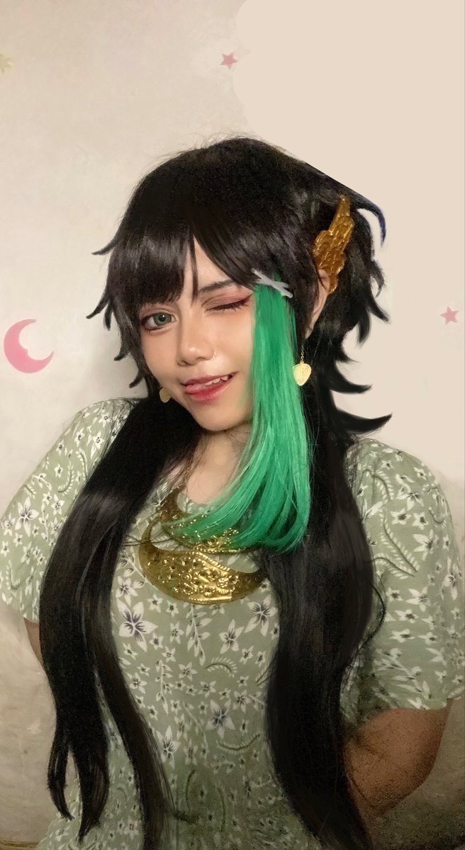 kitobeli's tweet photo. Makasih kak Rei udah diperbolehkan recreate Fem Yudis berdaster ini💚 #Pervvujudan https://t.co/idrVRXTXrF