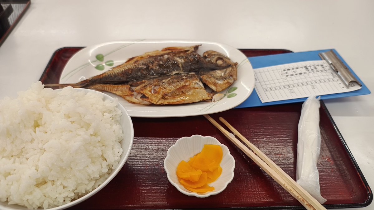 delfinSwolf465's tweet photo. 朝からひもの食堂なのです
軽く運動した後に食べる魚は旨いぜえ https://t.co/qXxTT61A0j