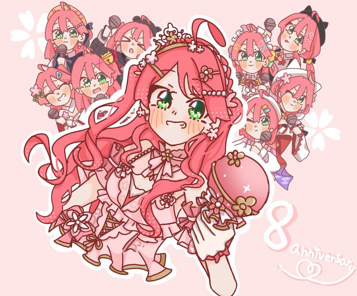 tma_1031's tweet photo. 🌸🎉🎉
#さくらみこ８周年 　#miko_Art https://t.co/hgMfdbgFuK