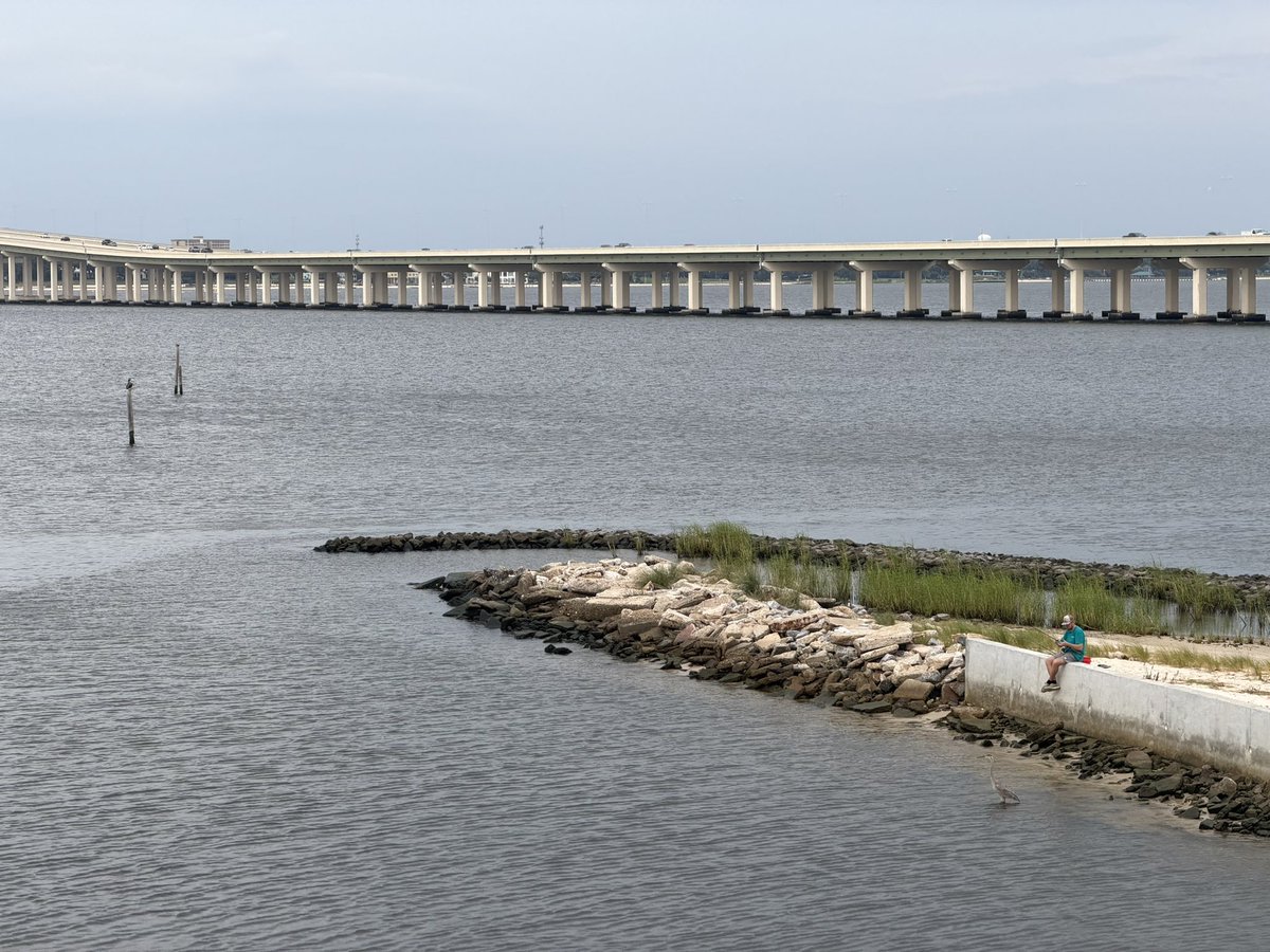 Who_Datty's tweet photo. Mississippi Gulf Coast 96 degrees and humidity so thick you can slap it. https://t.co/CXrUhC2Wjt