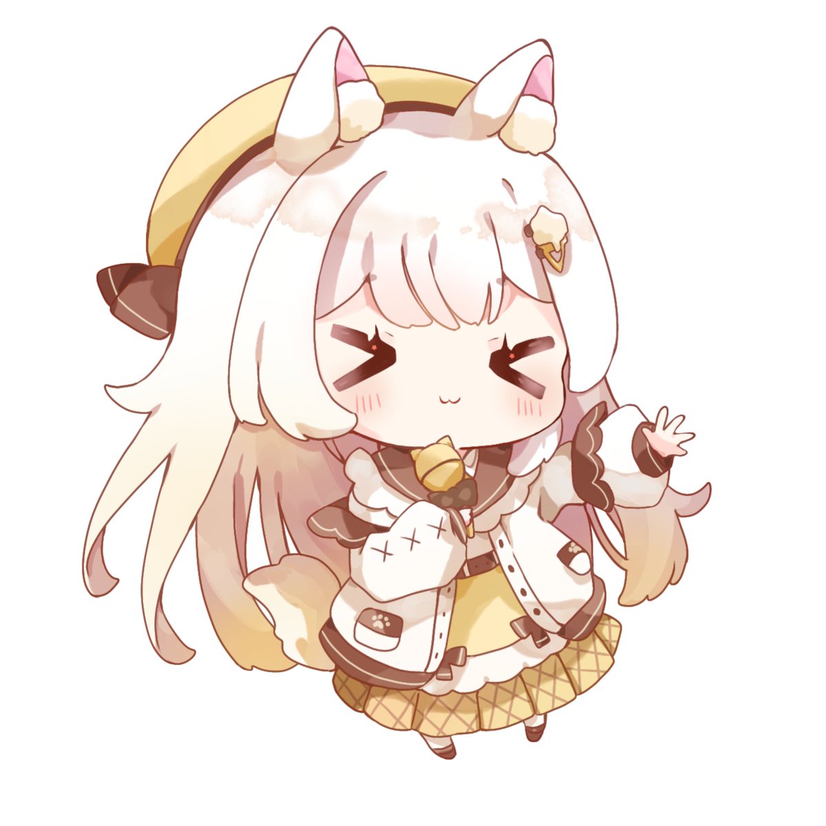 小白井そふと🍦💛@新猫Vtuber tweet media