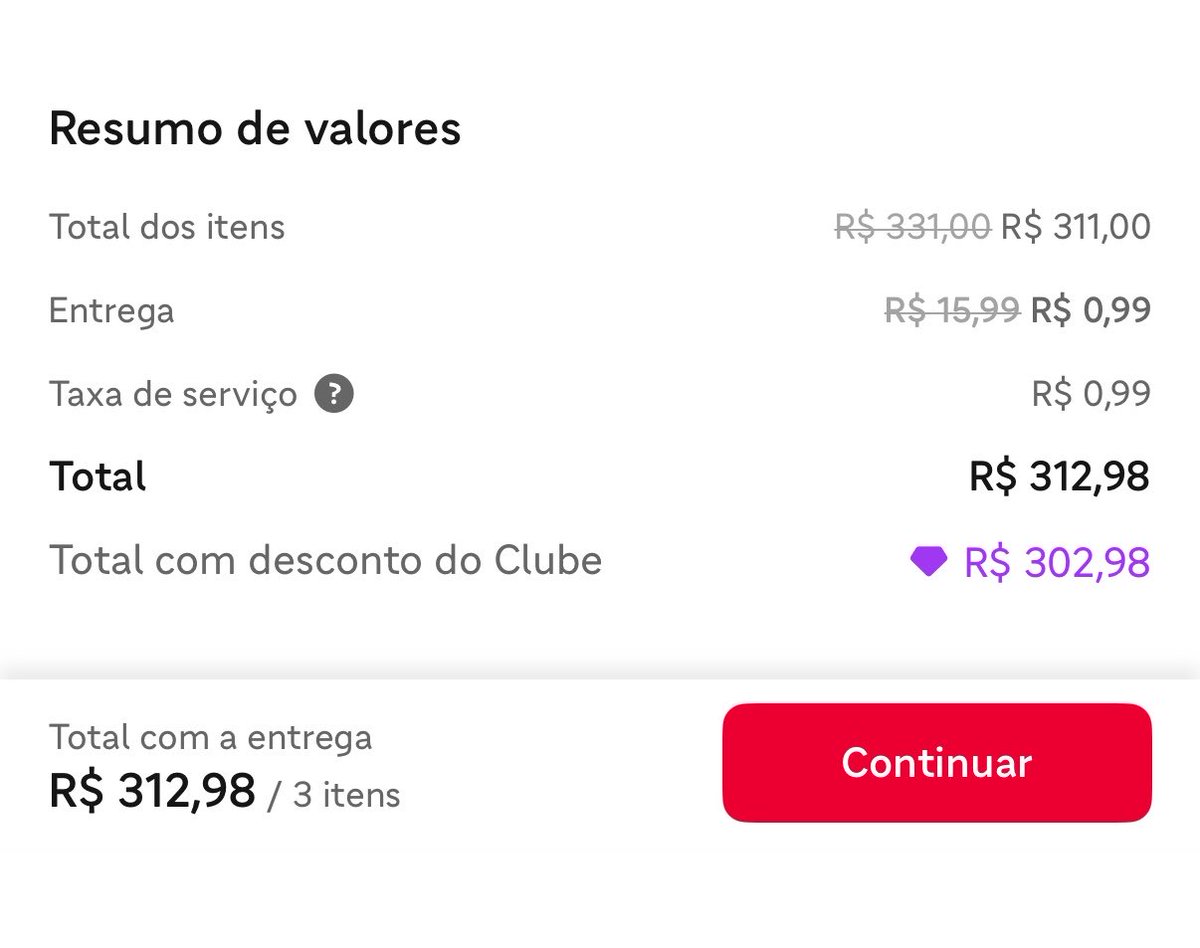 gkpacker's tweet photo. o meu ifood com clube vs o da minha namorada sem

cancelei essa bomba, deveria ser crime isso aqui https://t.co/QuvBgb3nO9