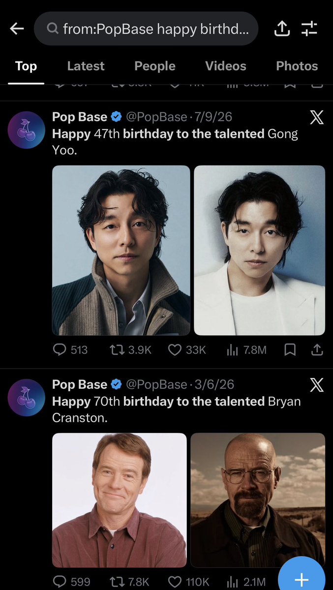 loco_alt's tweet photo. @eyo295_ Tbf, Pop Base uses this exact same text when wishing anyone a happy birthday, they just change the age and name accordingly.

I don’t think they purposefully avoided using Uzi’s preferred pronouns. https://t.co/0ZKDwt6PrF
