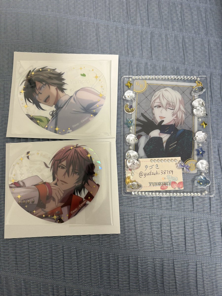 yudzuki38754's tweet photo. 【交換】アイドリッシュセブン アイナナ ぴくりあ コレクション

譲】大和、虎於

求】巳波/壮五/天

仙台手渡し、郵送可能

ピンポイントで難しいですが、検索からでもお気軽にお声掛けください✨
どうぞよろしくお願い致します。 https://t.co/wbQAoh0SXH
