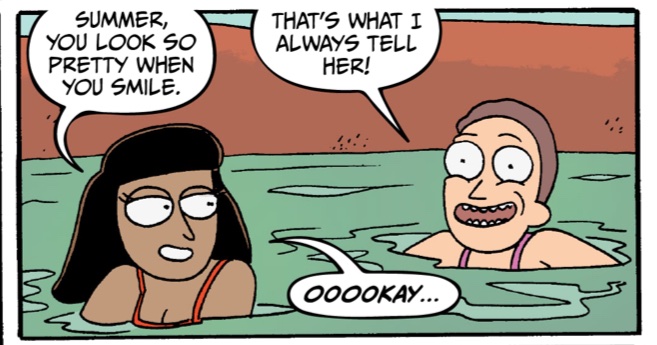 _jewag's tweet photo. jerry being a good dad in the comics gives me whiplash why is he locked in https://t.co/OaxtJjfSL4