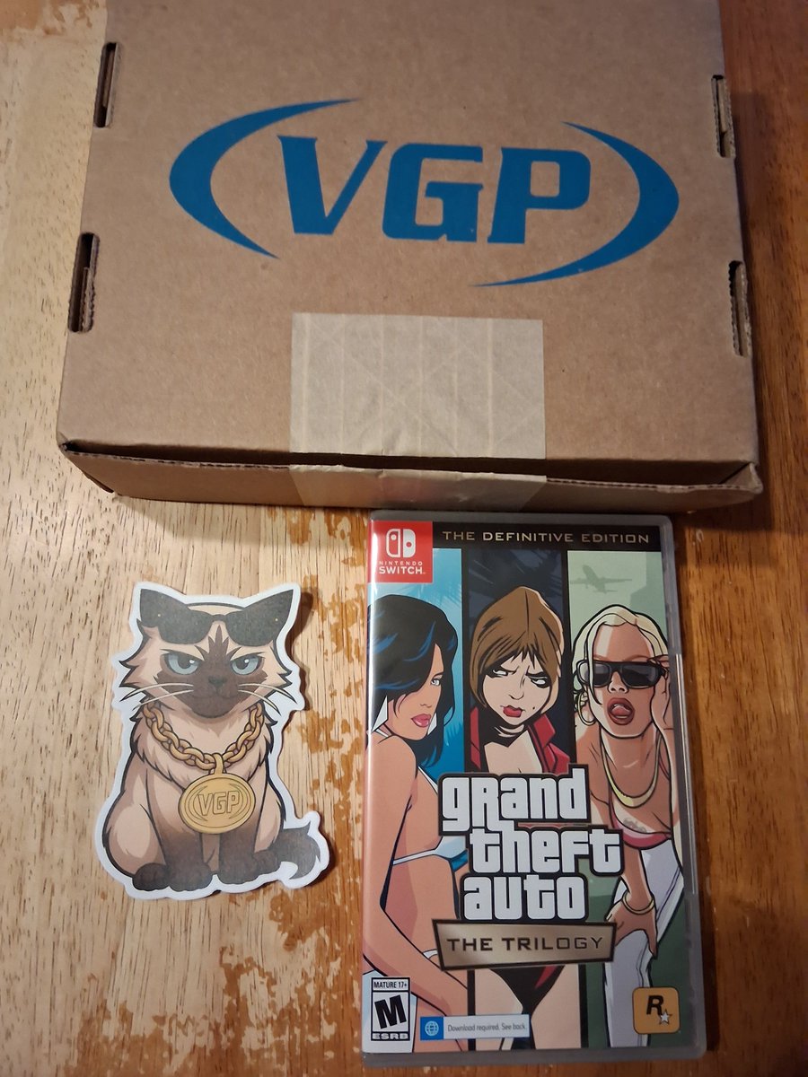 GTAERgameing's tweet photo. A special addition to the collection came today.
Thank you @VideoGamesPlus_ for the giveaway. https://t.co/YuiylCI28J