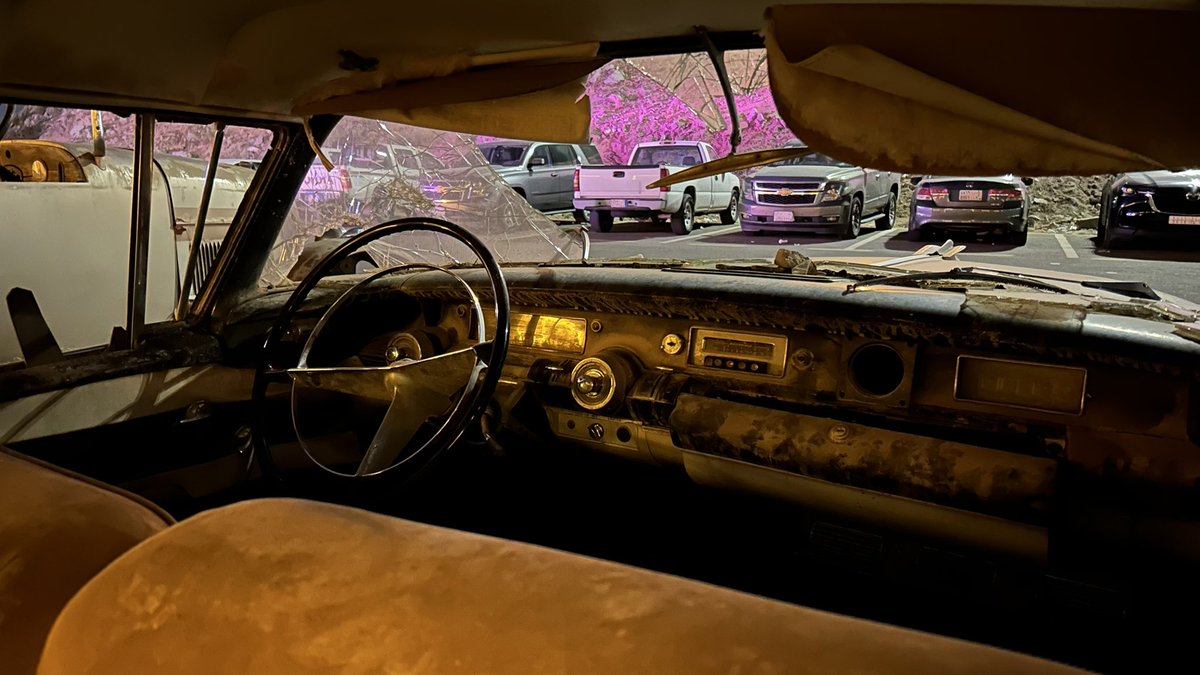 treeshadenotes's tweet photo. This is the kind of car you drive with Bob Dylan playing https://t.co/YkLkxQ896p