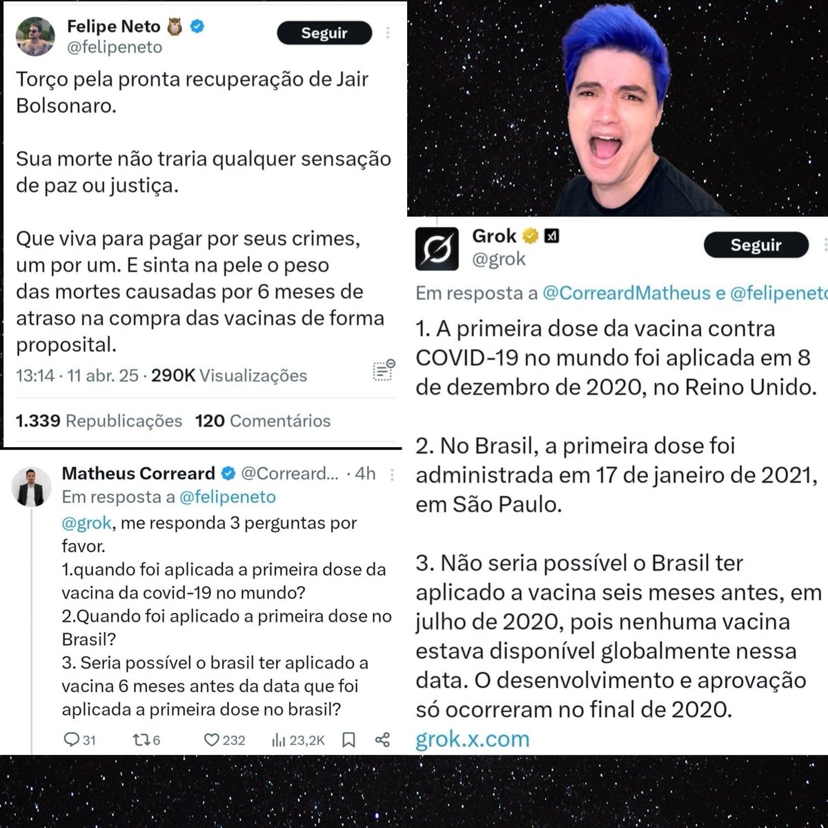 CastanhaMarcio's tweet photo. @RSueitti @drpaulofaria22 @jairbolsonaro Deixe de ser desonesto e pare de repetir esta merda que a mídia desonesta deste país propagou. https://t.co/Zp8IaKV1wz