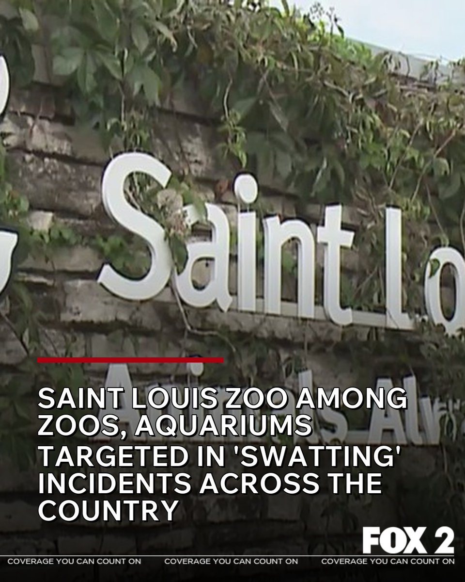 FOX2now's tweet photo. The Saint Louis Zoo, along with 40 other zoos and aquariums nationwide, have recently been caught in a string of false threats. 

DETAILS - https://t.co/jFkgjZOToC https://t.co/iXbS2oIQrY